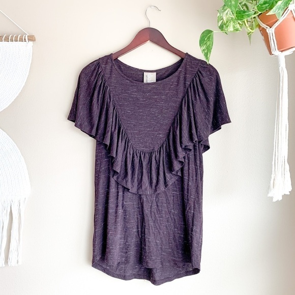 Anthropologie Dolan Ruffled Blouse - Picture 1 of 3